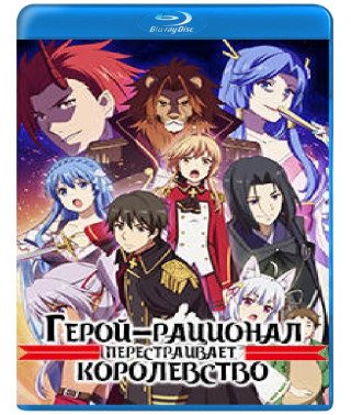 Герой-рационал перестраивает королевство (1-2 сезон) [2 Blu-ray]