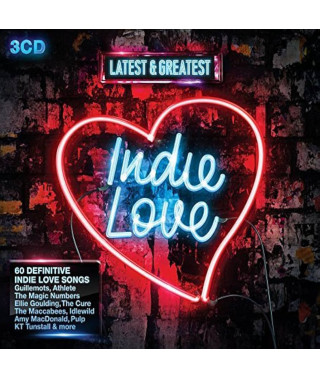 Various Artists – Latest & Greatest: Indie Love (3cd, Box Set) (2015) (CD Audio)