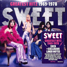 The Sweet – Greatest Hitz 1969-1978 (3cd, digipak) (2022) (CD Audio) The Sweet – Greatest Hitz 1969-1978 (3cd, digipak) (2022) (CD Audio)