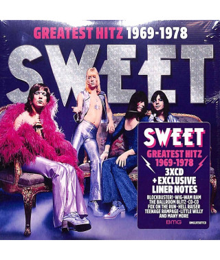 The Sweet – Greatest Hitz 1969-1978 (3cd, digipak) (2022) (CD Audio)