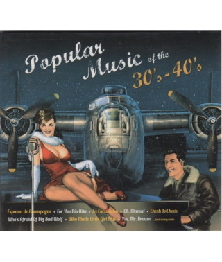 Збірник – Popular music of the 30`s-40`s (2 CD) (digipak) Збірник – Popular music of the 30`s-40`s (2 CD) (digipak)