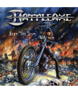 Battleaxe – Burn This Town (1983) (CD Audio)