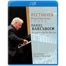 Beethoven - Piano concertos No. 1, 2, 3, 4, 5 [Blu-Ray]