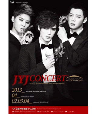 JYJ Concert in Tokyo Dome 2013 The Return of The JYJ [4 DVD]