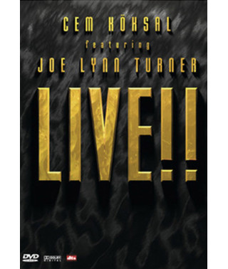 Cem Koksal feat. Joe Lynn Turner "Live!!" [DVD]