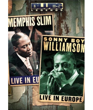 Blues Legends - Memphis Slim & Sonny Boy Williamson - Live In Europe (1962-1964) [DVD]