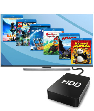 Cartoons HD 300 pcs. (2 TB)