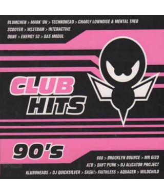 Збірка - Club Hits 90's (2cd, digipak)