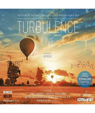 Turbulence – Live mix By Nitrous (2CD, digipak)