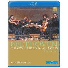  Beethoven : The Complete String Quartets - 2012 ( Belcea Quartet ) [4 Blu-ray ]