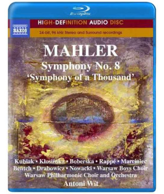Gustav Mahler - Symphony No. 8  Symphony Of A Thousand  (Naxos) [Blu-ray Audio]