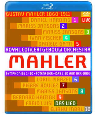 Gustav Mahler: Symphonies 1-10 [11 Blu-ray]