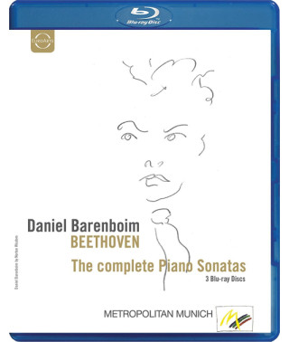 Ludwig van Beethoven: Complete Piano Sonatas {3-Disc} [Blu-ray]