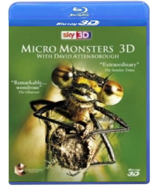 Micro Монстри 3D з Девідом Аттенборо [3D Blu-ray]