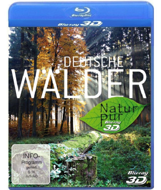 Немецкие леса: чистая природа [3D Blu-Ray]