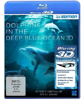 Дельфины в океанской синеве [3D Blu-Ray]