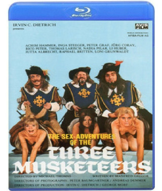Сексуальные приключения трех мушкетеров [Blu-ray]