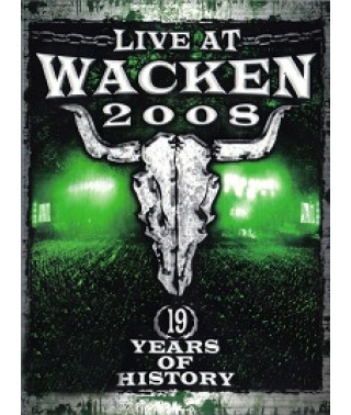 Live At Wacken 2008 - 19 Years Of History [2 DVD]