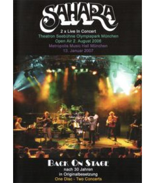Sahara - Back On Stage: Theatron 2006, Metropolis 2007 [DVD]