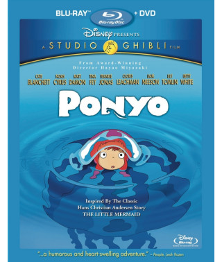 Рибка Поньо на скелі [Blu-ray]