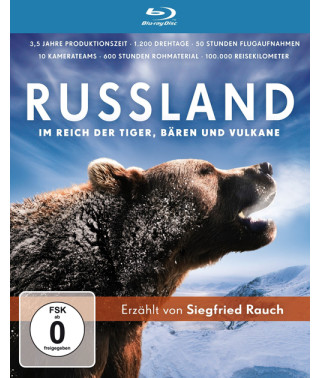 Росія - царство тигрів, ведмедів та вулканів [Blu-ray]